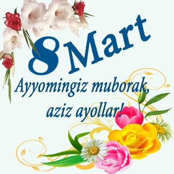 8-mart xotin-qizlar tadbir ssenariysi